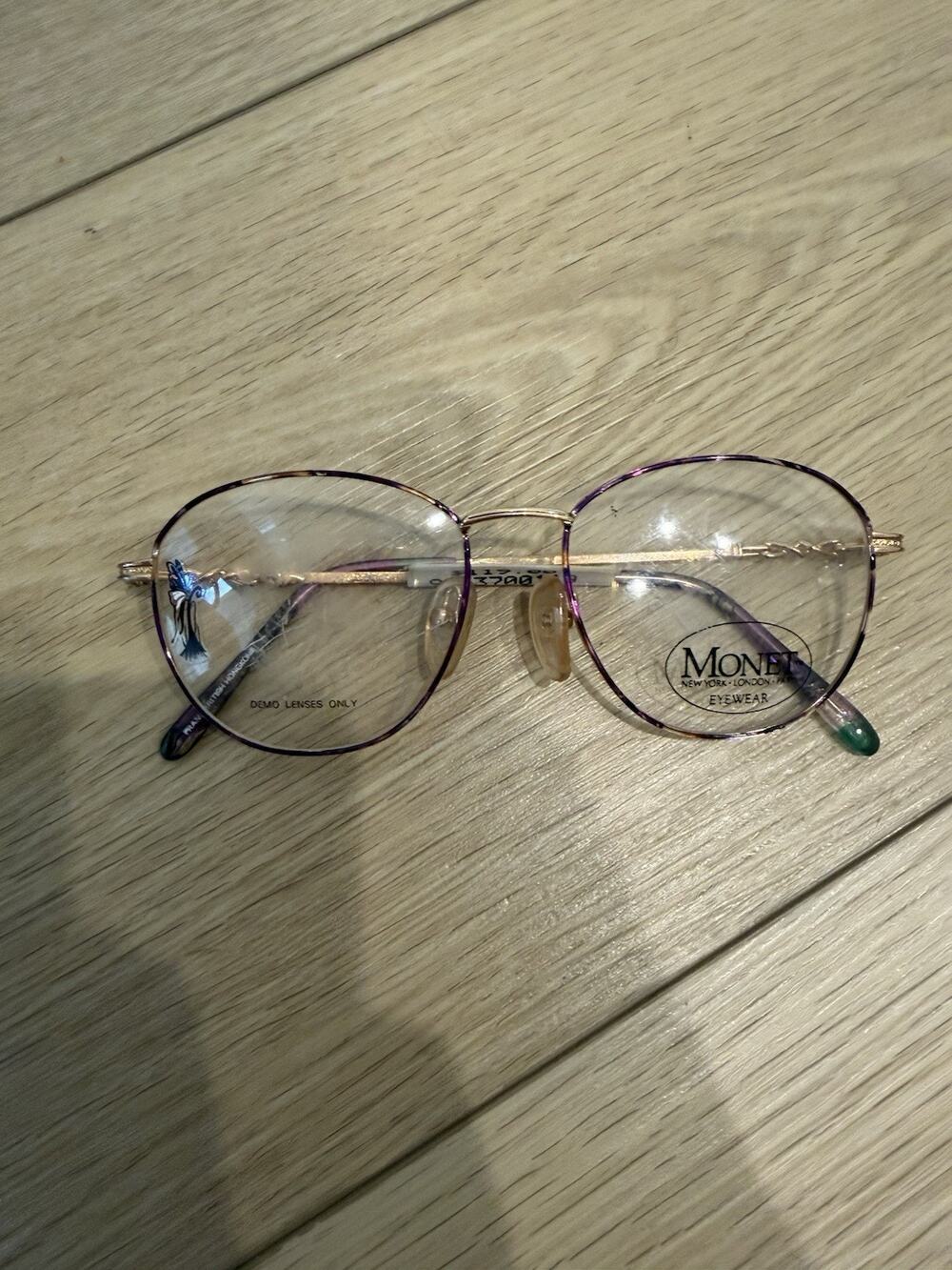 MONET EYEGLASSES FRAMES Purple MARINE 51-16